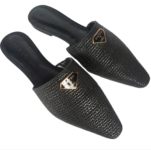 Mateo Inc International Concepts Negril Flats Black Woven 8.5 - Picture 3 of 4